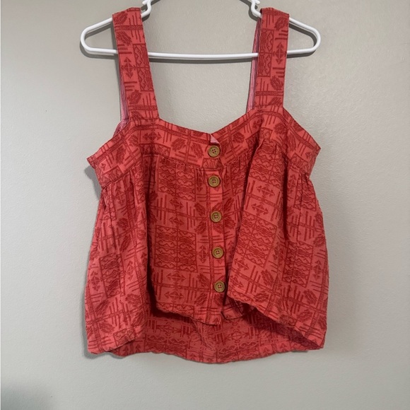 Anthropologie Sylvia embroidered tank blouse - Picture 4 of 4
